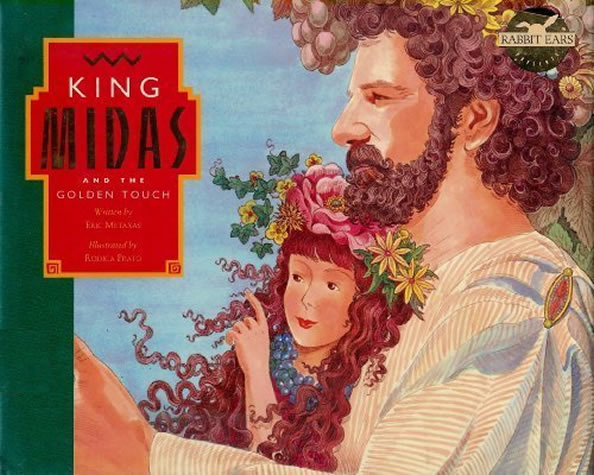 King Midas and His Golden Touch-Children's Greek & Roman Myths (Paperback)